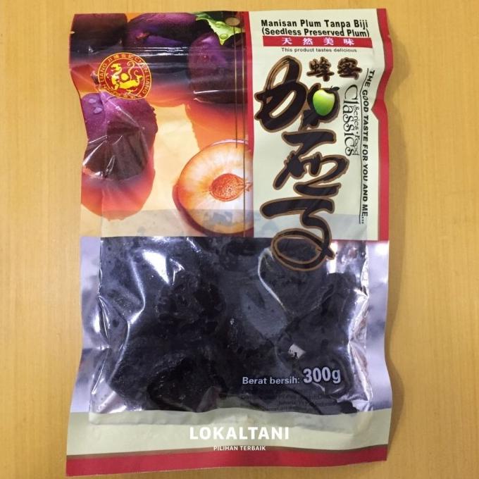 

Manisan Plum tanpa biji/Manisan Plum Classic/seedless preserved plum