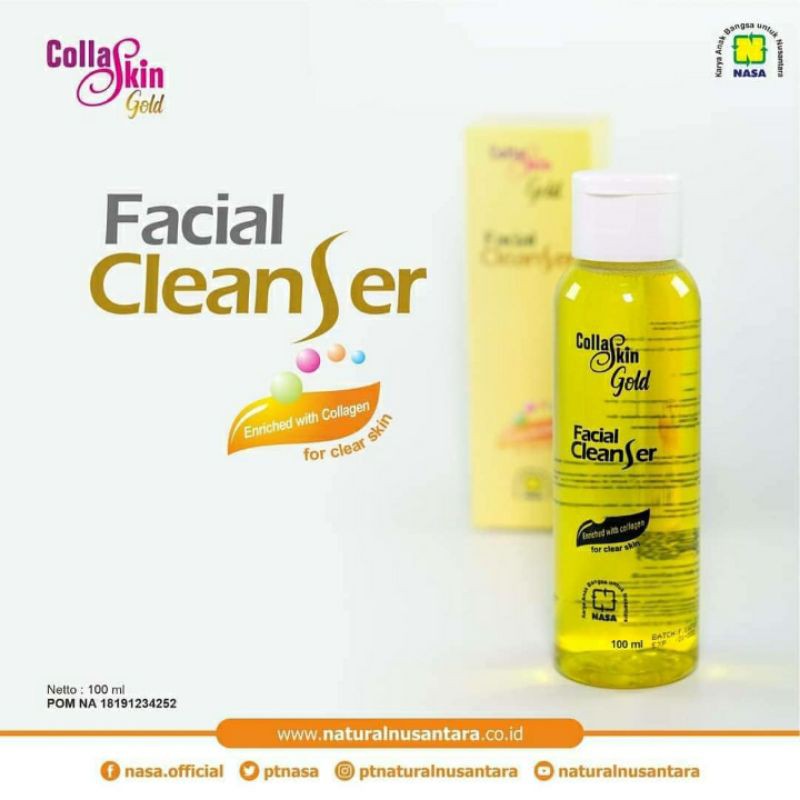 CollaSkin Facial Cleanser Gold