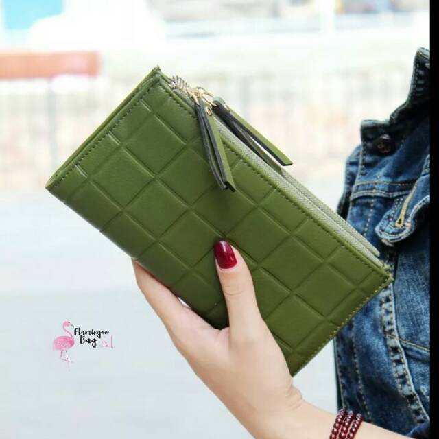 Dompet wanita dompet kulit/fashion harian wanita bes selle