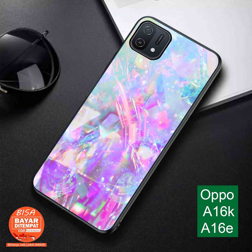 Case Oppo A16K A16E - Motif Case [ Aesth Anik 2 ] - Hardcase Oppo A16K A16E - Softcase Oppo A16K A16