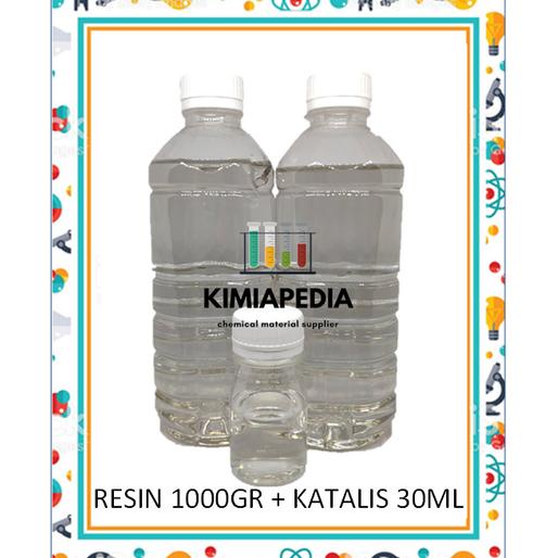 Resin Bening Upr 108 1Kg + Katalis 30Ml