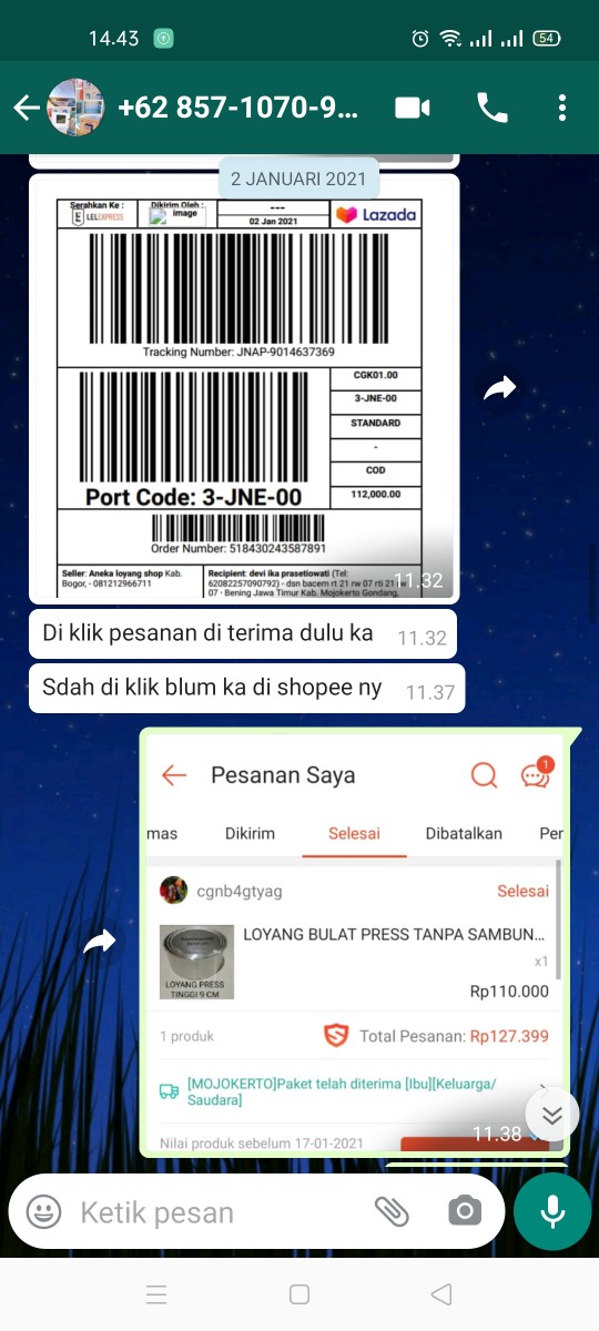 Loyang Bulat Press Tanpa Sambungan 1 Set Tinggi 9 Cm Promo Produk Baru