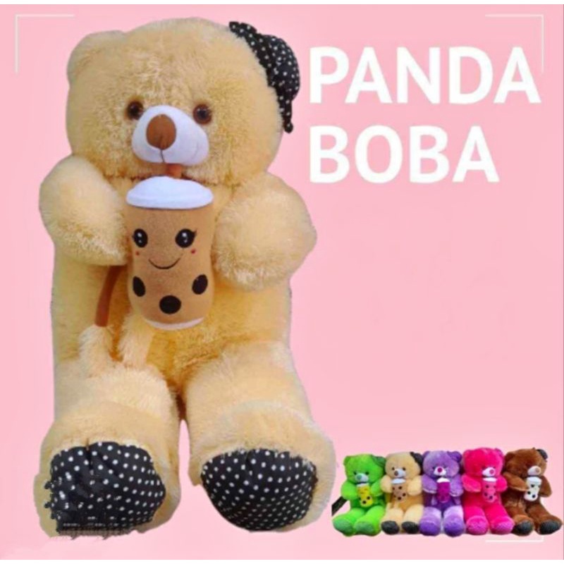 BELI boneka teddy bear GRATIS boba mini