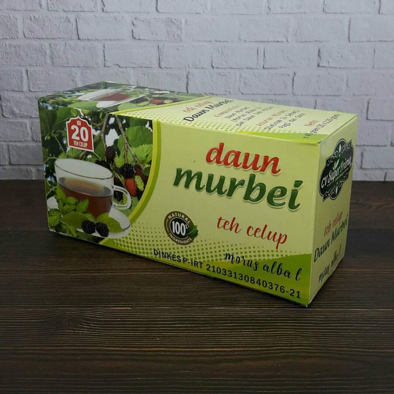 

TEH CELUP HERBAL DAUN MURBEI MEMBANTU MENURUNKAN TENSI