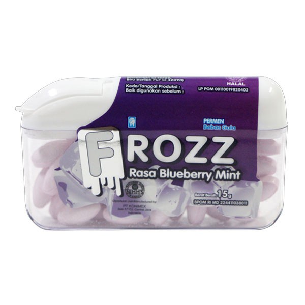 

Frozz Permen Bub Mint 15 Gr