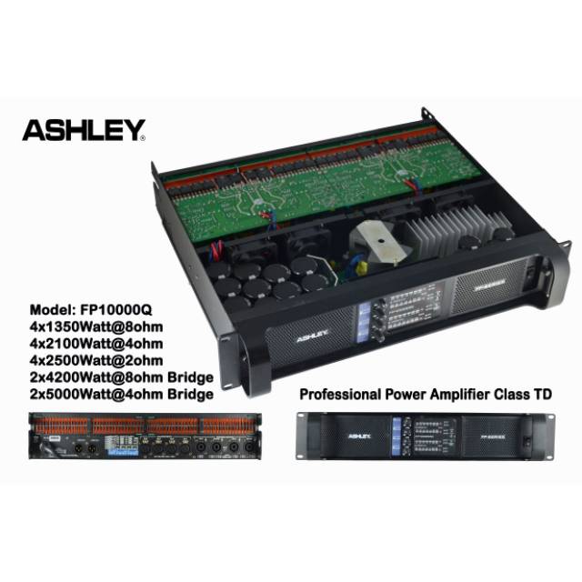 Power Amplifier Ashley FP 10000Q ( 4 Channel ) ( ORIGINAL )