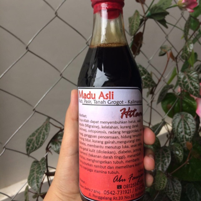 Madu Hitam Asli Hutan Kalimantan / Madu Kesehatan / Madu Asli