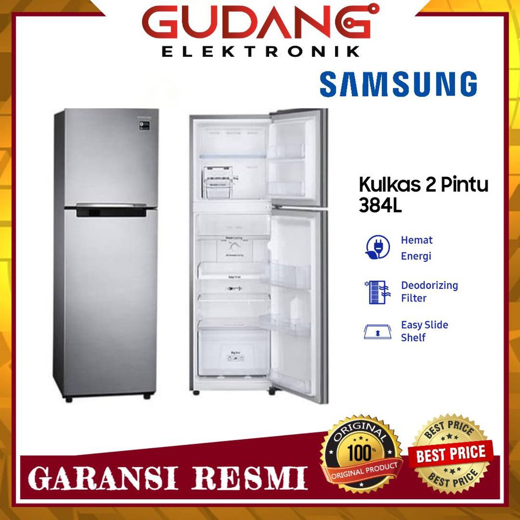 LEMARI ES 2 PINTU SAMSUNG RT38K503 BIGCAPACITY KULKAS SAMSUNG RT38K503