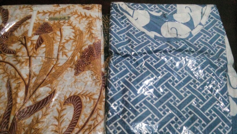 Blus Lonceng Truntum Lawasan Baju Atasan Batik Wanita Elegan Kerja