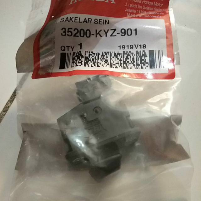 Tombol Riting Sakelar Sein Honda Vario 125 Spacy FI Revo Absoulute 35200 KYZ 901