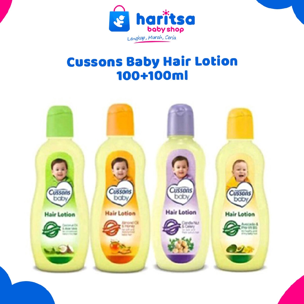 Cussons Baby Losion Penumbuh Hitam Tebal Rambut Bayi Anak Hair Lotion 50ml &amp; 100ml