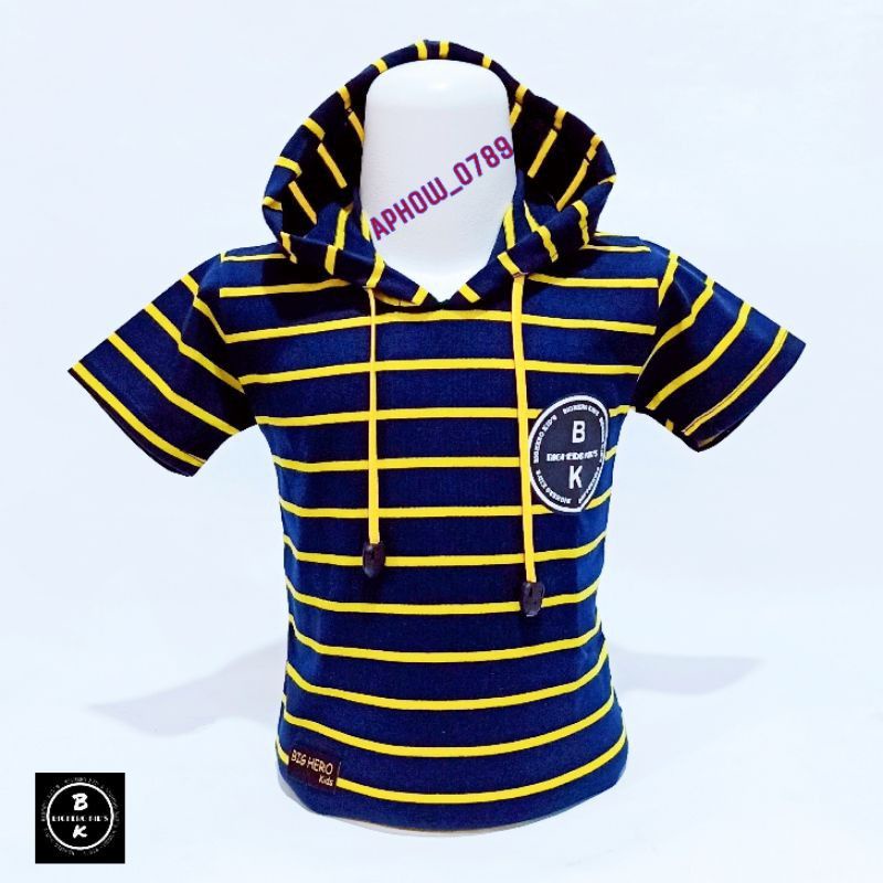 pdf baju kaos anak usia 1-10 tahun motif salur baju kaos hoodie anak baju atasan anak baju anak