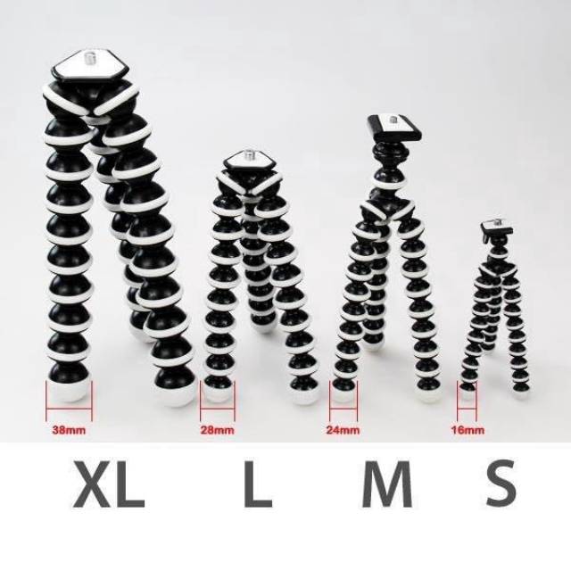 Gorilla Pod Flexible Pod Tripod Gorilla Ukuran M