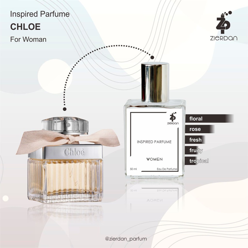 Zierdan Inspired Parfum Chloe Parfume Farfum Minyak Wangi Tahan Lama Wanita Cewek