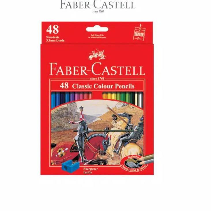 

[PRODUK M00SQ] pensil warna classic colour 48 faber castell M0T