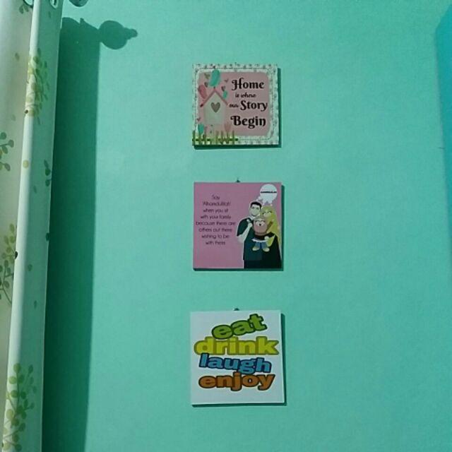 Hiasan Dinding Poster Kayu Al-166