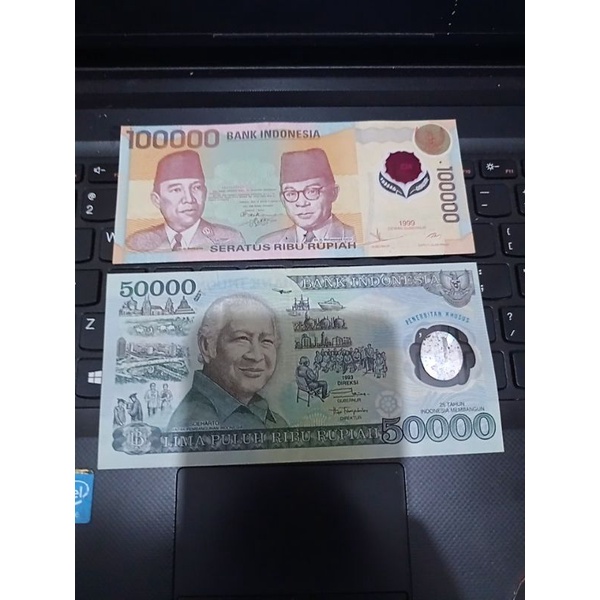 uang kuno full set polymer ekonomis