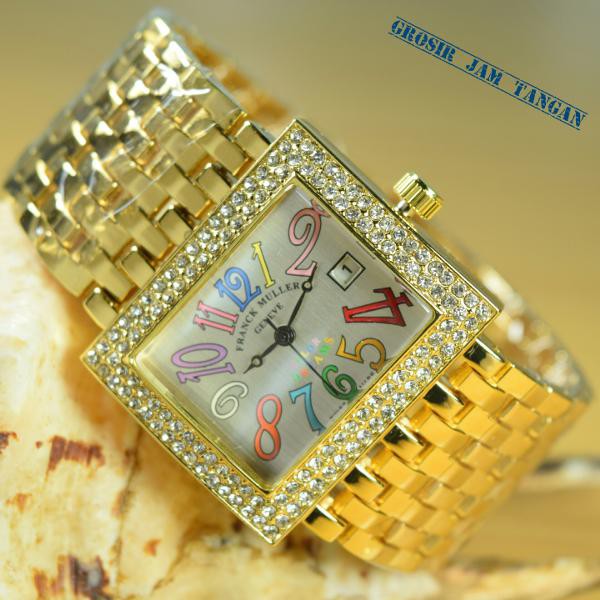 JAM TANGAN WANITA FRANK MULLER SYAHRINI MEWAH ELEGAN #PUSAT GROSIR JAM JAKARTA TERMURAH