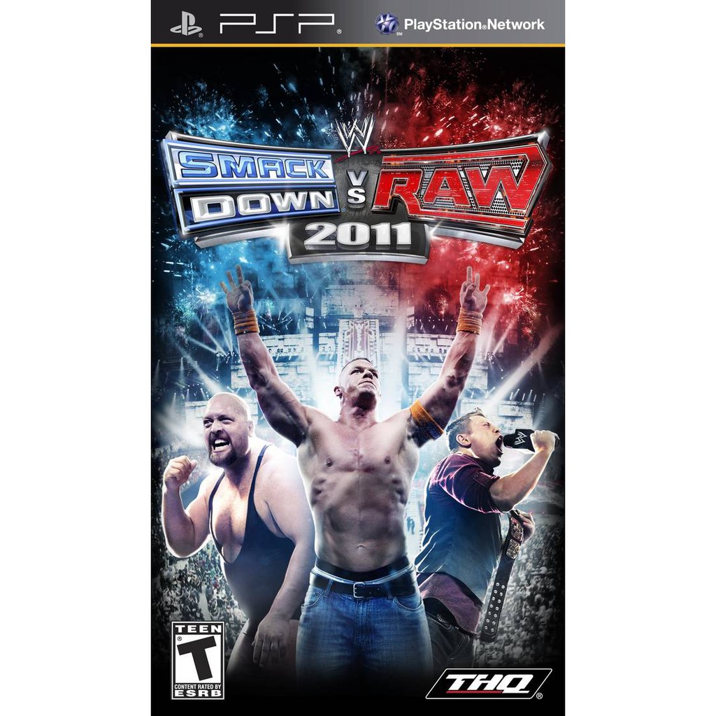 WWE SmackDown Vs Raw 2011 PSP ORIGINAL