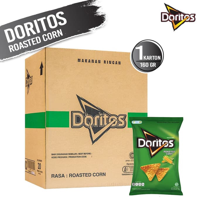 

Doritos Roasted Corn 160 Gr - 20 Pcs [1 Carton]