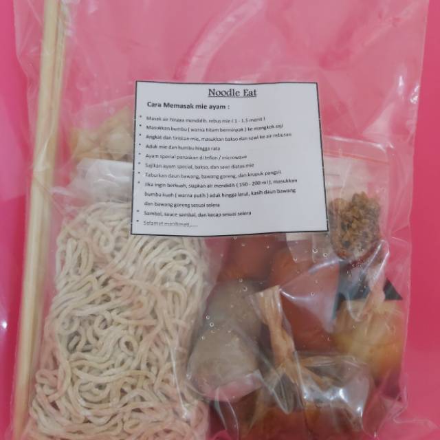 

Mie Ayam Bakso Ready Cook