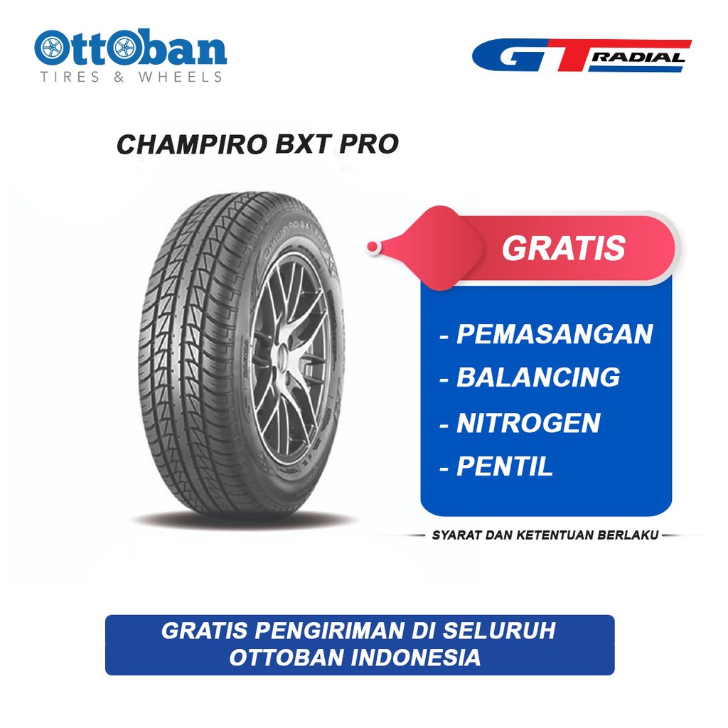 GT Radial Champiro BXT Pro 195/60 R14 86H Ban Mobil
