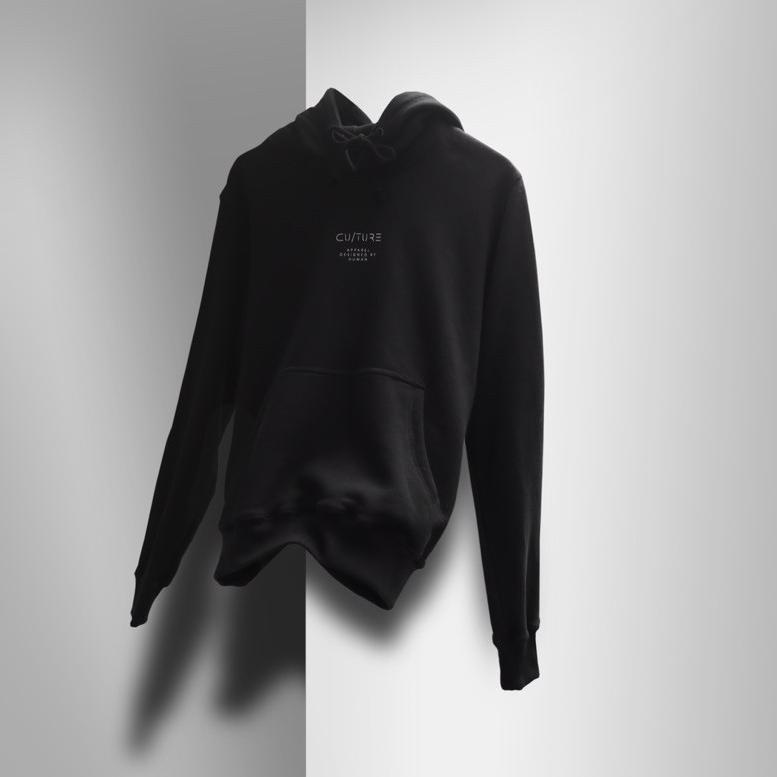 [KODE PRODUK ZLKNV3743] CULTURE BASIC | HOODIE BLACK OG