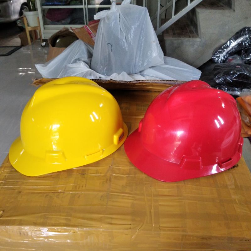 helm safety proyek MSA V guard V-guard product america USA