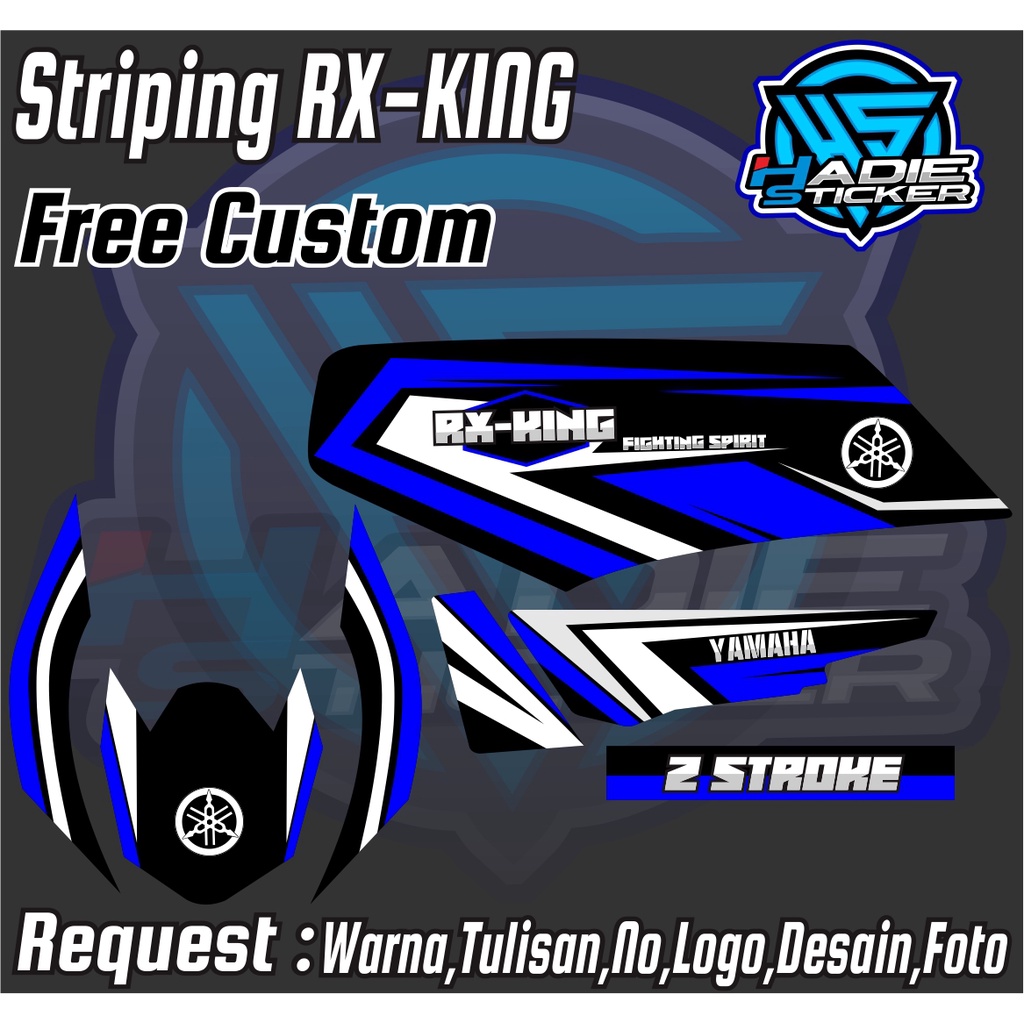 Sticker Striping RXKING