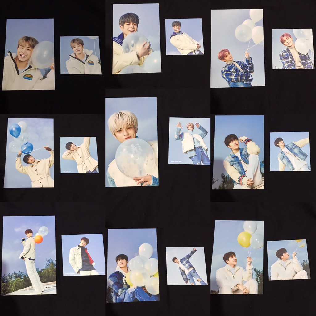 Treasure Lyric Postcard Set Kihno dan Full Album