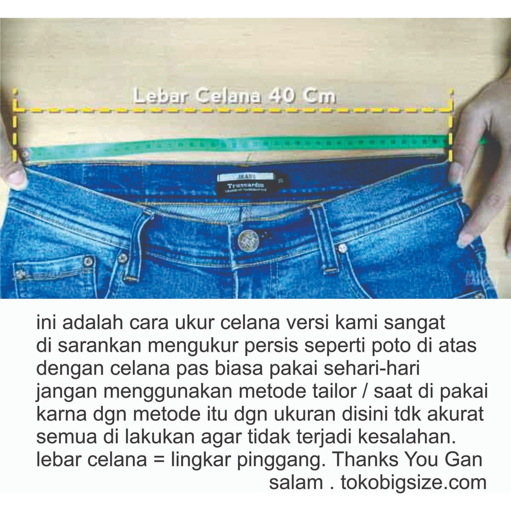 PREMIUM Jeans stretch Duluth Trading Original JUMBO SIZE / Denim Pants BIGSIZE TERMURAH