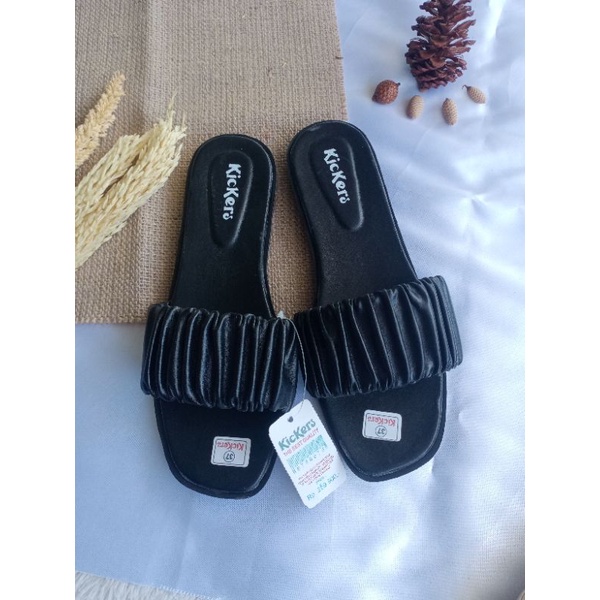 SANDAL SLOP TEPLEK WANITA