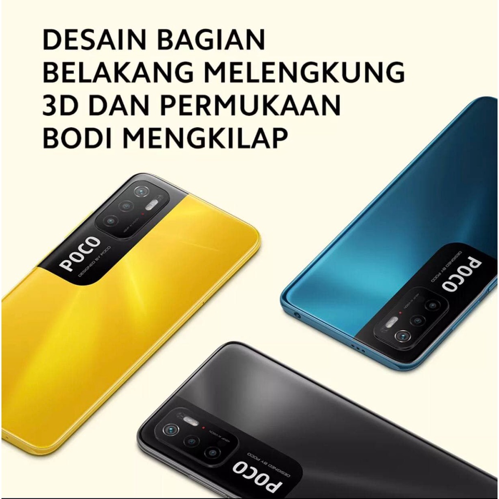 Xiaomi Poco M3 Pro 5G [4GB+64GB - 6GB+128GB] Demensity 700 - 48MP Triple Camera Resmi Indonesia