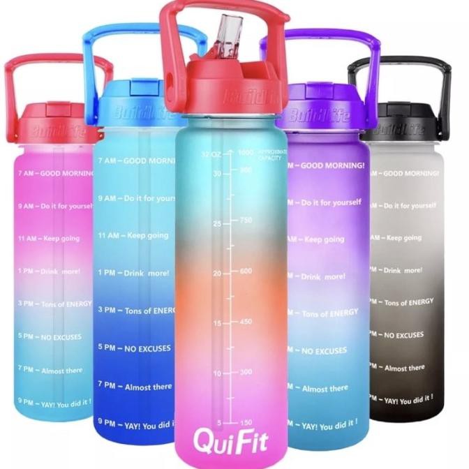[ORIGINAL] Quifit Botol Minum 1 L BPA FREE ---Termurah---