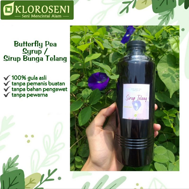 

Sirup Bunga Telang 500ml / Butterfly Pea Syrup