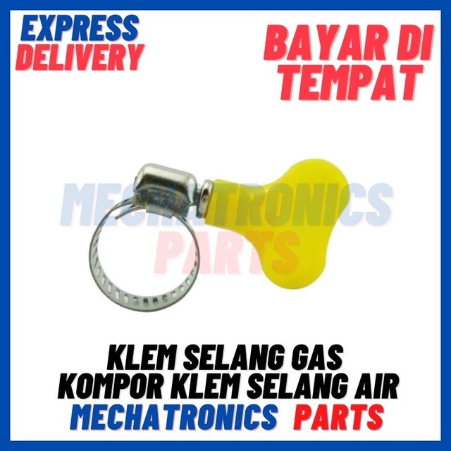 2PCS [DEV-9470] KLEM SELANG GAS KOMPOR KLEM SELANG AIR