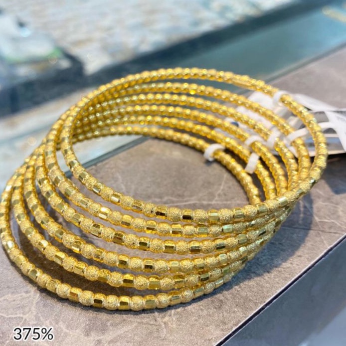 gelang keroncong kadar 375%