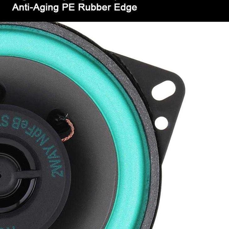 Kekinian - Speaker Subwoofer Mobil HiFi 4 Inch 100W 1 PCS /  Speaker Spiker Subwoofer Audio Salon Mo