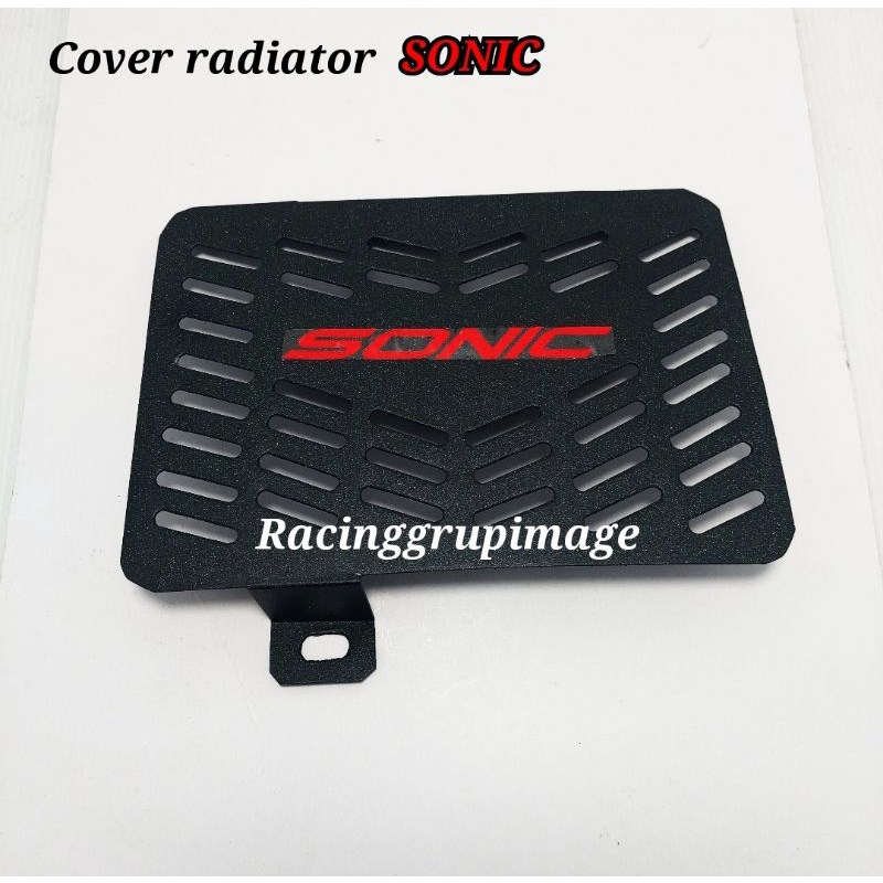 Cover Tutup Radiator Sonic Tebal Hitam