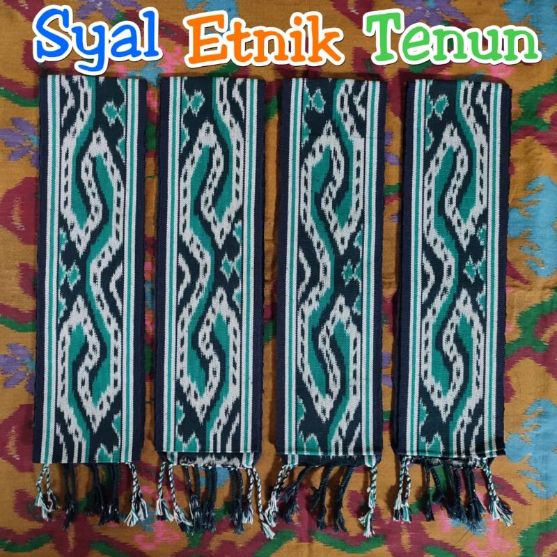 Syal Etnik Toraja, kain tenun