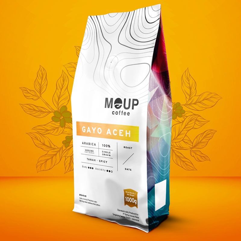 

KOPI GAYO ACEH MOUP-Coffee 1000gr Bubuk Paling Murah Terbaik Grade A