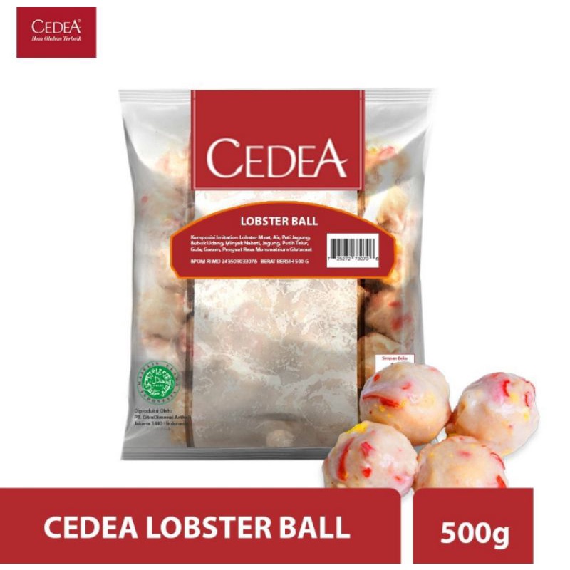 

Cedea Bakso Lobster Ball 500 gr (Frozen Food)