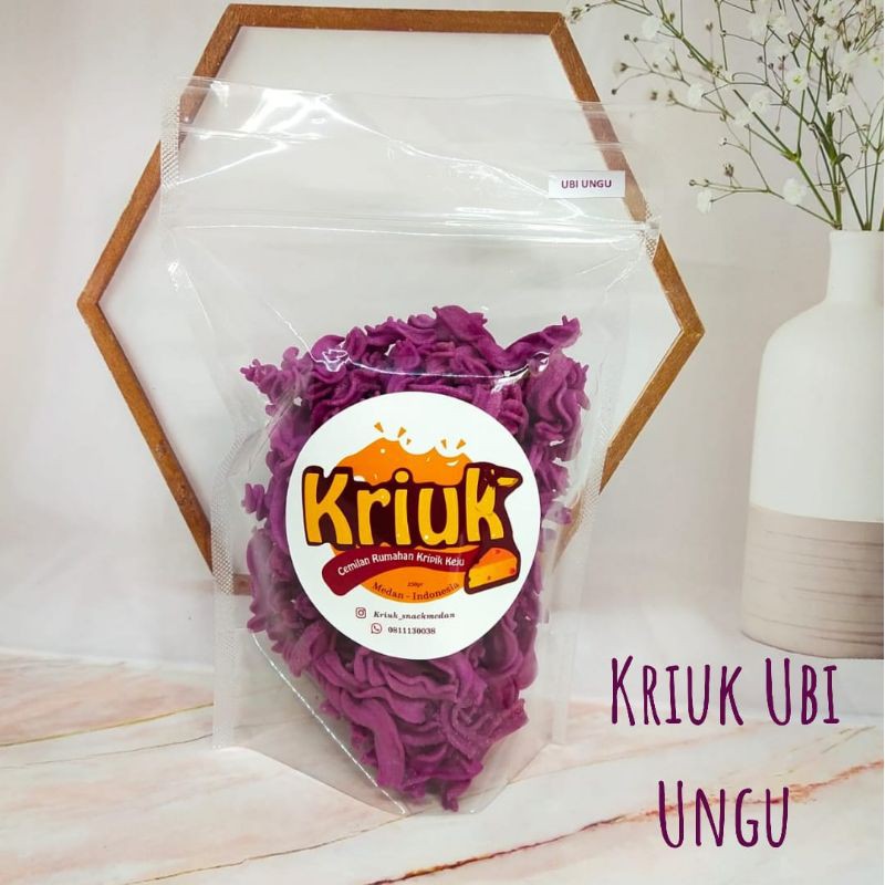 

Kriuk Keju Ubi Ungu