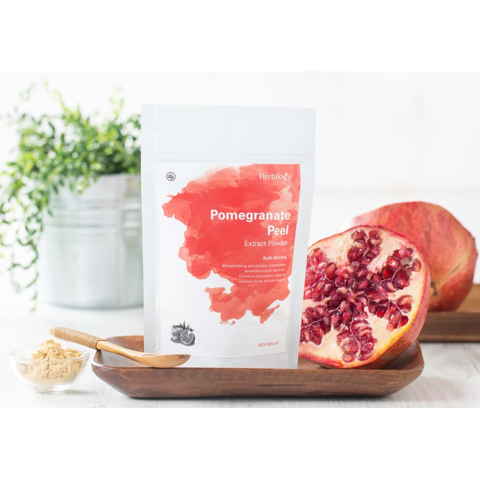 HERBILOGY Pomegranate Peel Extract Powder - 100 Gr