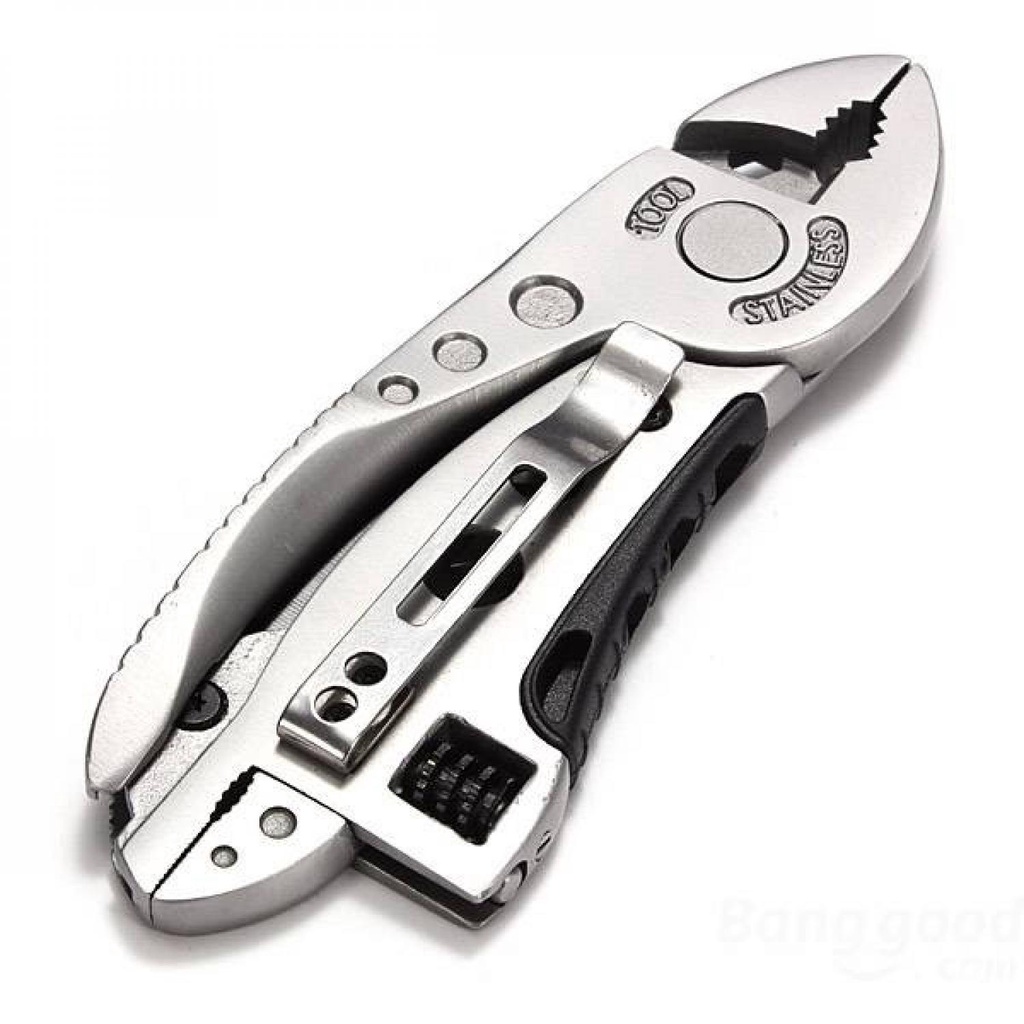 [ORIGINAL] Kunci Pas Swiss Army Knife Wrench Plier EDC Multifungsi Multifunction Set Kit Terbaru Stainless Steel Kuat