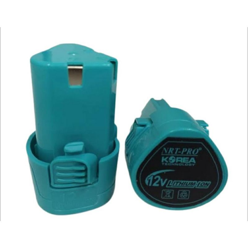 Baterai Mesin Bor NRT 12v 1.5 Ah ORIGINAL Battery Charge UNIVERSAL Cordless Screwdriver Sparepart