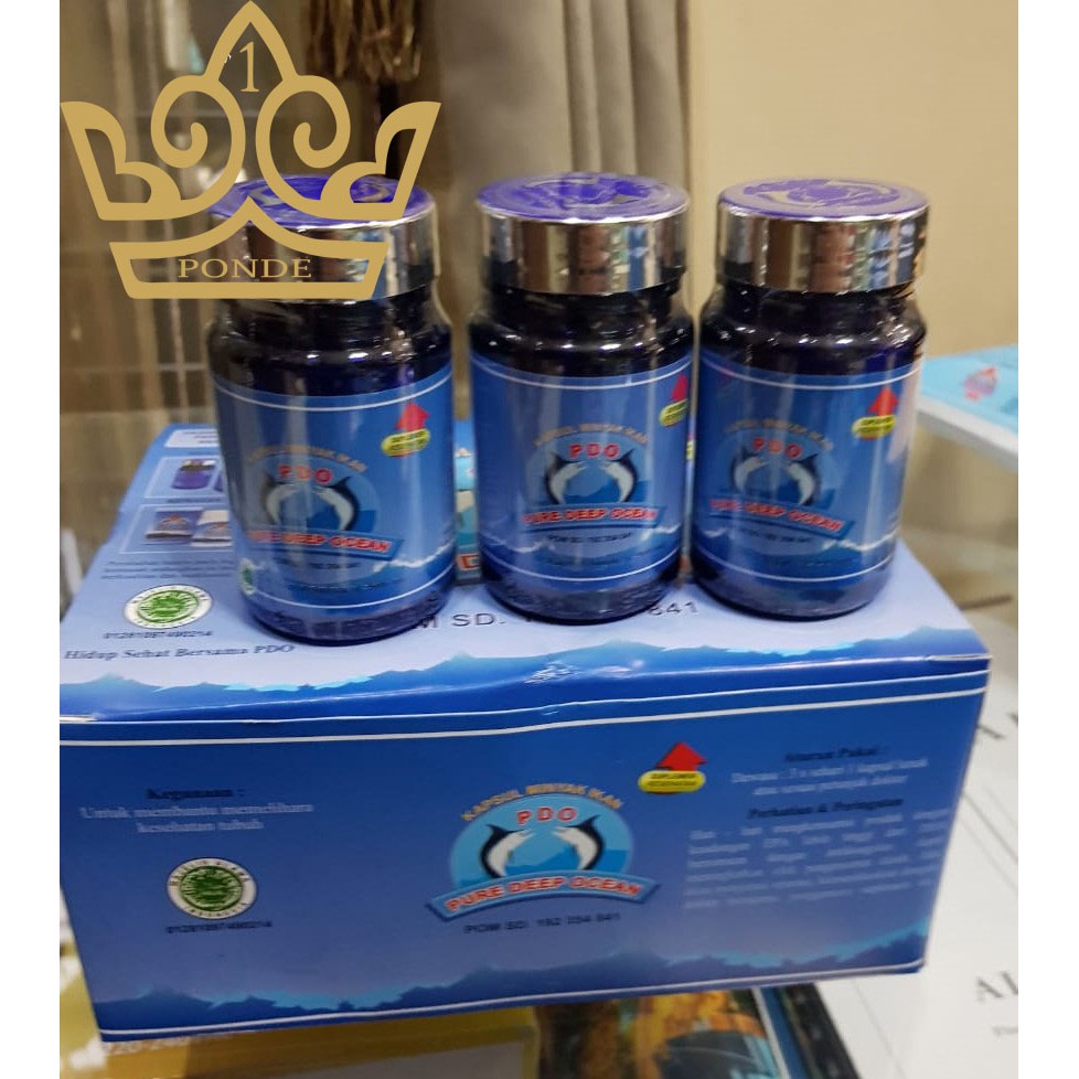 Suplemen Kesehatan original PDO Kapsul asli dari ponde 313 sangat kaya omega 3