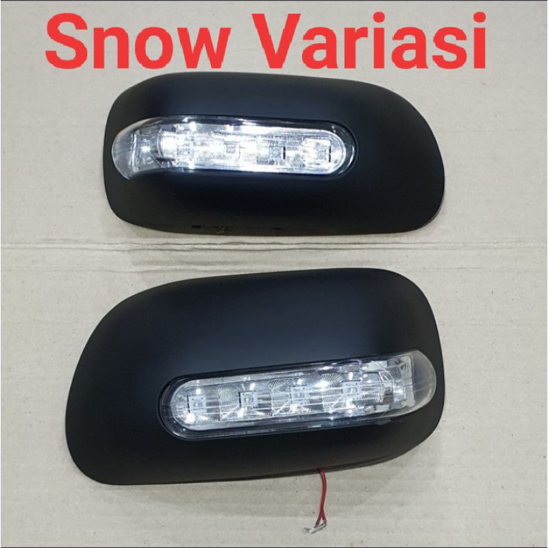 Cover spion hitam doff lampu Avanza new vvti tipe G tahun 2008-2011