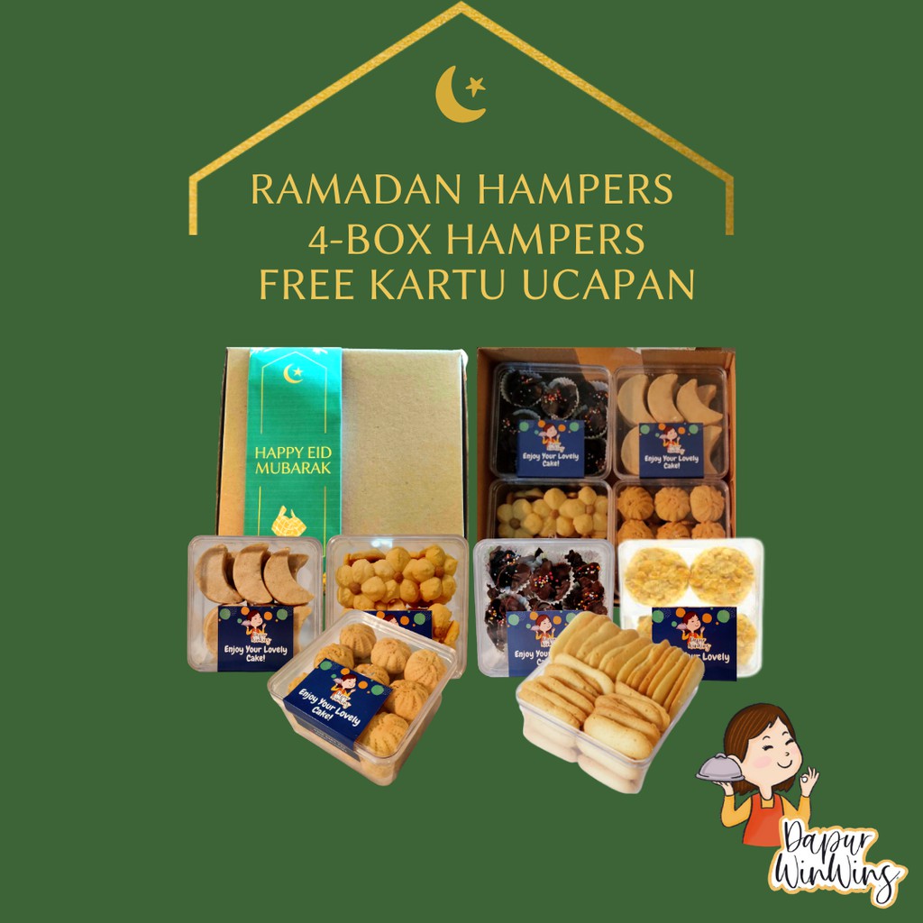 

RAMADHAN HAMPERS (ISI 4 KOTAK) MURAH + FREE KARTU UCAPAN!