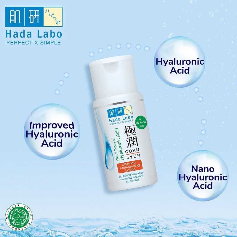 Hadalabo Hada Labo Gokujyun Shirojyun Series Ultimate Moisturizer Premium Lotion - Face Wash - Milk Light Lotion